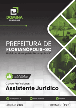 Apostila Assistente Jurídico Florianópolis SC 2026