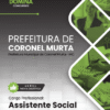 Apostila Assistente Social Coronel Murta MG 2026