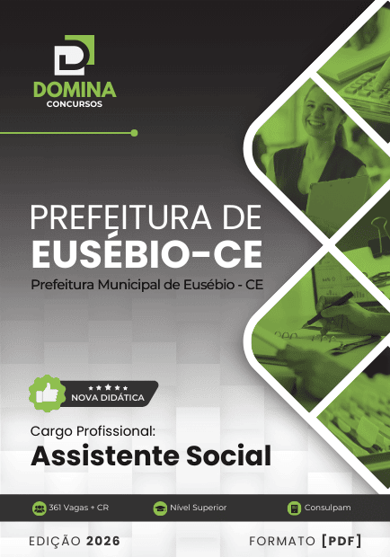 Apostila Assistente Social Eusébio CE 2026 1 Apostila Assistente Social Eusébio CE 2026