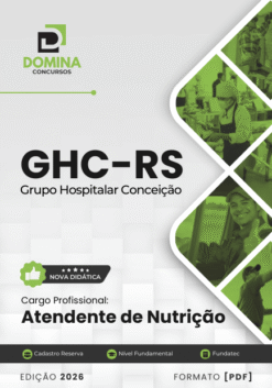Apostila Atendente de Nutrição GHC RS 2026