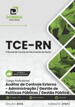 Apostila Auditor de Controle Externo Administração TCE RN 2026