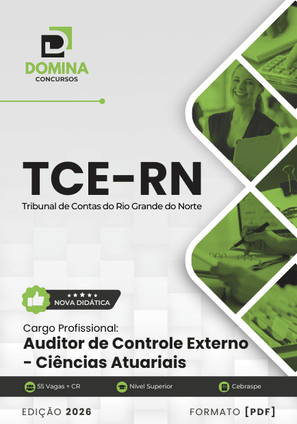 Apostila Auditor de Controle Externo Ciências Atuariais TCE RN 2026 2 Apostila Auditor de Controle Externo Ciências Atuariais TCE RN 2026