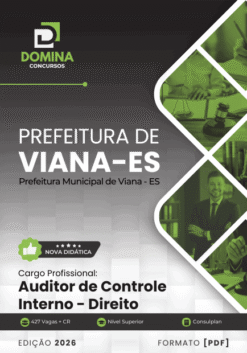 Apostila Auditor de Controle Interno Direito Viana ES 2026