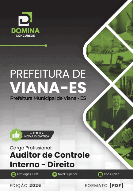 Apostila Auditor de Controle Interno Direito Viana ES 2026 1 Apostila Auditor de Controle Interno Direito Viana ES 2026