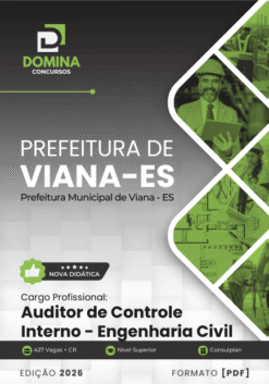 Apostila Auditor de Controle Interno Engenharia Civil Viana ES 2026