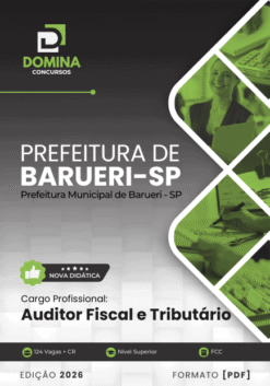 Apostila Auditor Fiscal e Tributário Barueri SP 2026
