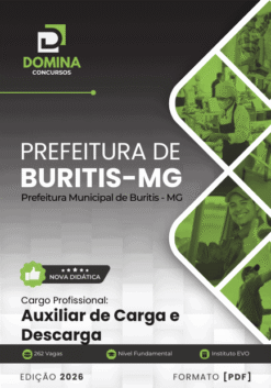 Apostila Auxiliar de Carga e Descarga Buritis MG 2026
