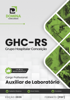 Apostila Auxiliar de Laboratório GHC RS 2026