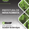 Apostila Auxiliar de Serviços Gerais Nova Floresta PB 2026