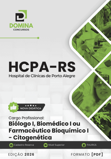 Apostila Biólogo Biomédico Farmacêutico Citogenética HCPA RS 2026 2 Apostila Biólogo Biomédico Farmacêutico Citogenética HCPA RS 2026