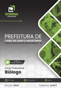 Apostila Biólogo Cabo de Santo Agostinho PE 2026