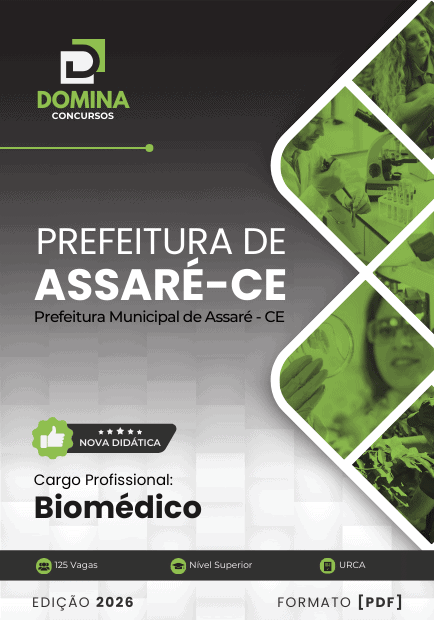 Apostila Biomédico Assaré CE 2026 2 Apostila Biomédico Assaré CE 2026