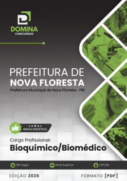 Apostila Bioquímico Nova Floresta PB 2026