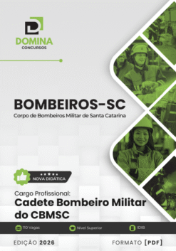 Apostila CBM-SC 2026 - Aluno-Soldado Temporário 4 Apostila Cadete Bombeiros SC 2026