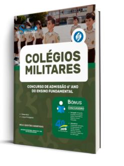 Apostila Colégio Militar 2026 - Concurso de Admissão 6º ano do Ensino Fundamental
