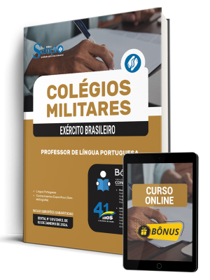 Apostila Colégio Militar 2026 - Professor de Língua Portuguesa 1 Apostila Colégio Militar 2026 - Professor de Língua Portuguesa