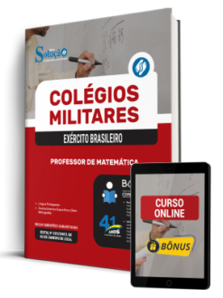 Apostila Colégio Militar 2026 - Professor de Matemática