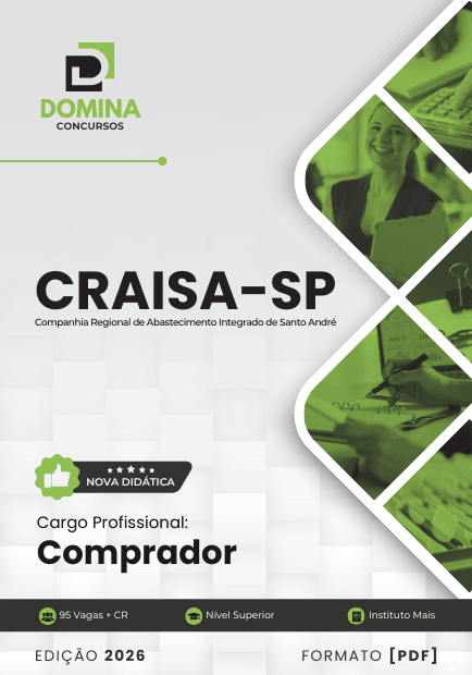 Apostila Comprador CRAISA SP 2026 1 Apostila Comprador CRAISA SP 2026