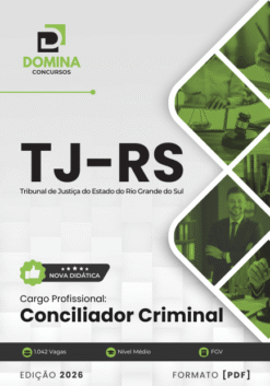 Apostila Conciliador Criminal TJ RS 2026
