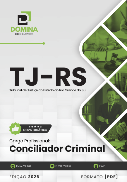 Apostila Conciliador Criminal TJ RS 2026 1 Apostila Conciliador Criminal TJ RS 2026