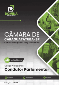 Apostila Condutor Parlamentar Câmara Caraguatatuba SP 2026