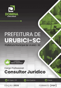Apostila Consultor Jurídico Urubici SC 2026