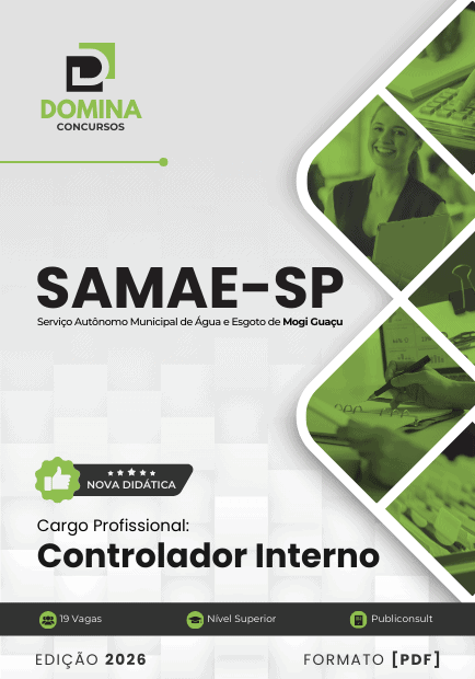 Apostila Controlador Interno Samae Mogi Guaçu SP 2026 1 Apostila Controlador Interno Samae Mogi Guaçu SP 2026