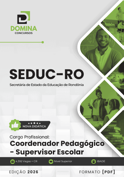 Apostila Coordenador Pedagógico SEDUC RO 2026 1 Apostila Coordenador Pedagógico SEDUC RO 2026