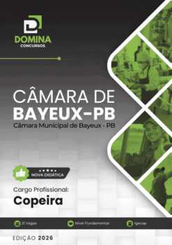 Apostila Copeira Câmara de Bayeux PB 2026