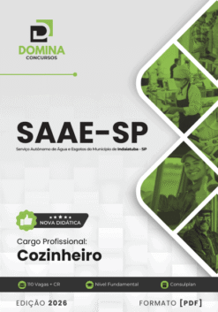 Apostila Cozinheiro SAAE Indaiatuba SP 2026