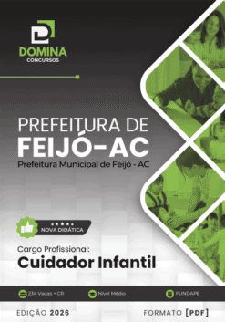 Apostila Cuidador Infantil Feijó AC 2026