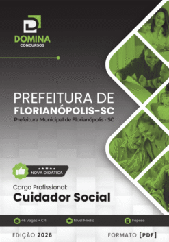 Apostila Cuidador Social Florianópolis SC 2026