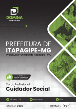 Apostila Cuidador Social Itapagipe MG 2026