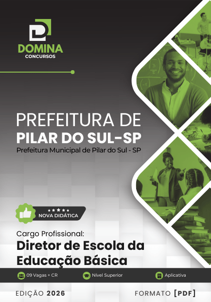 Apostila Diretor de Escola Pilar do Sul SP 2026 1 Apostila Diretor de Escola Pilar do Sul SP 2026