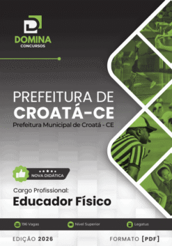 Apostila Educador Físico Croatá CE 2026