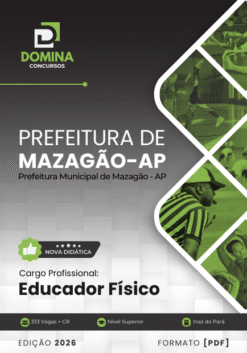 Apostila Educador Físico Mazagão AP 2026