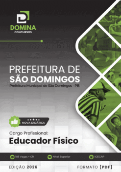 Apostila Educador Físico São Domingos PB 2026