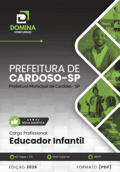 Apostila Educador Infantil Cardoso SP 2026