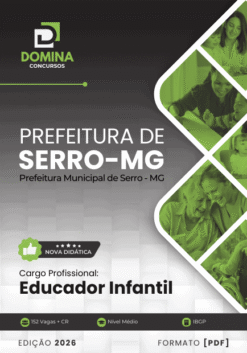Apostila Educador Infantil Serro MG 2026