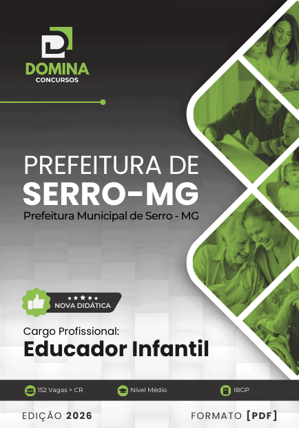 Apostila Educador Infantil Serro MG 2026 1 Apostila Educador Infantil Serro MG 2026