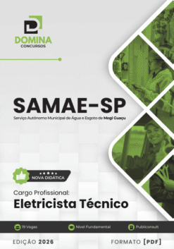 Apostila Eletricista Técnico Samae Mogi Guaçu SP 2026