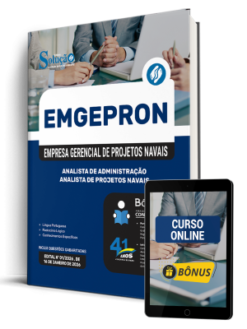 Apostila EMGEPRON 2026 - Analista de Projetos Navais - Analista de Administração