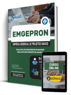 Apostila EMGEPRON 2026 - Analista de Projetos Navais - Analista de Recursos Humanos