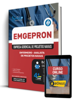 Apostila EMGEPRON 2026 - Analista de Projetos Navais - Enfermeiro