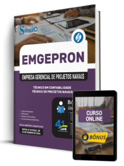Apostila EMGEPRON 2026 - Técnico de Projetos Navais - Técnico de Contabilidade
