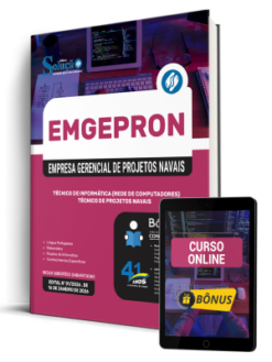 Apostila EMGEPRON 2026 - Técnico de Projetos Navais - Técnico de Informática