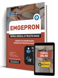 Apostila EMGEPRON 2026 - Técnico de Projetos Navais - Técnico em Enfermagem
