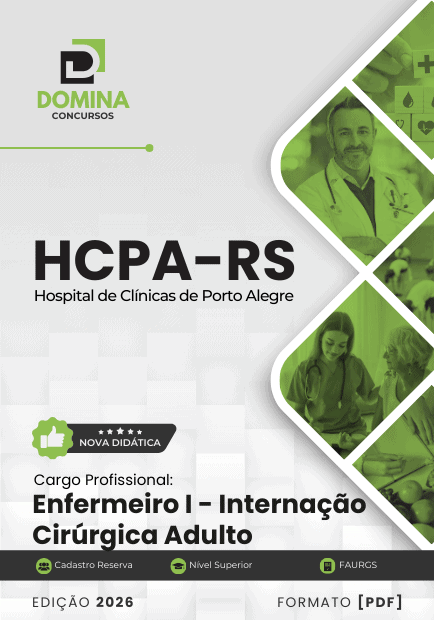 Apostila Enfermeiro Internação Cirúrgica HCPA RS 2026 2 Apostila Enfermeiro Internação Cirúrgica HCPA RS 2026