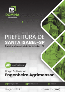Apostila Engenheiro Agrimensor Santa Isabel SP 2026