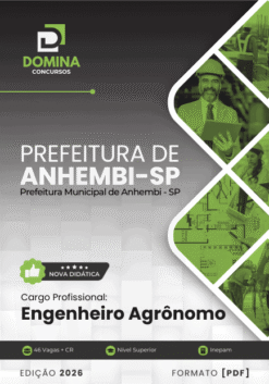 Apostila Engenheiro Agrônomo Anhembi SP 2026